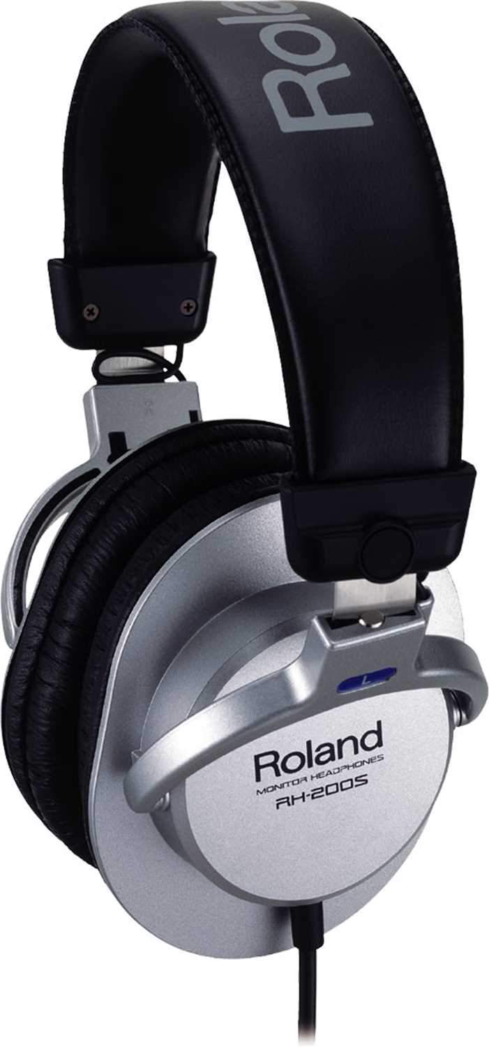 Roland RH-200S Stereo Headphones Silver - PSSL ProSound and Stage Lighting