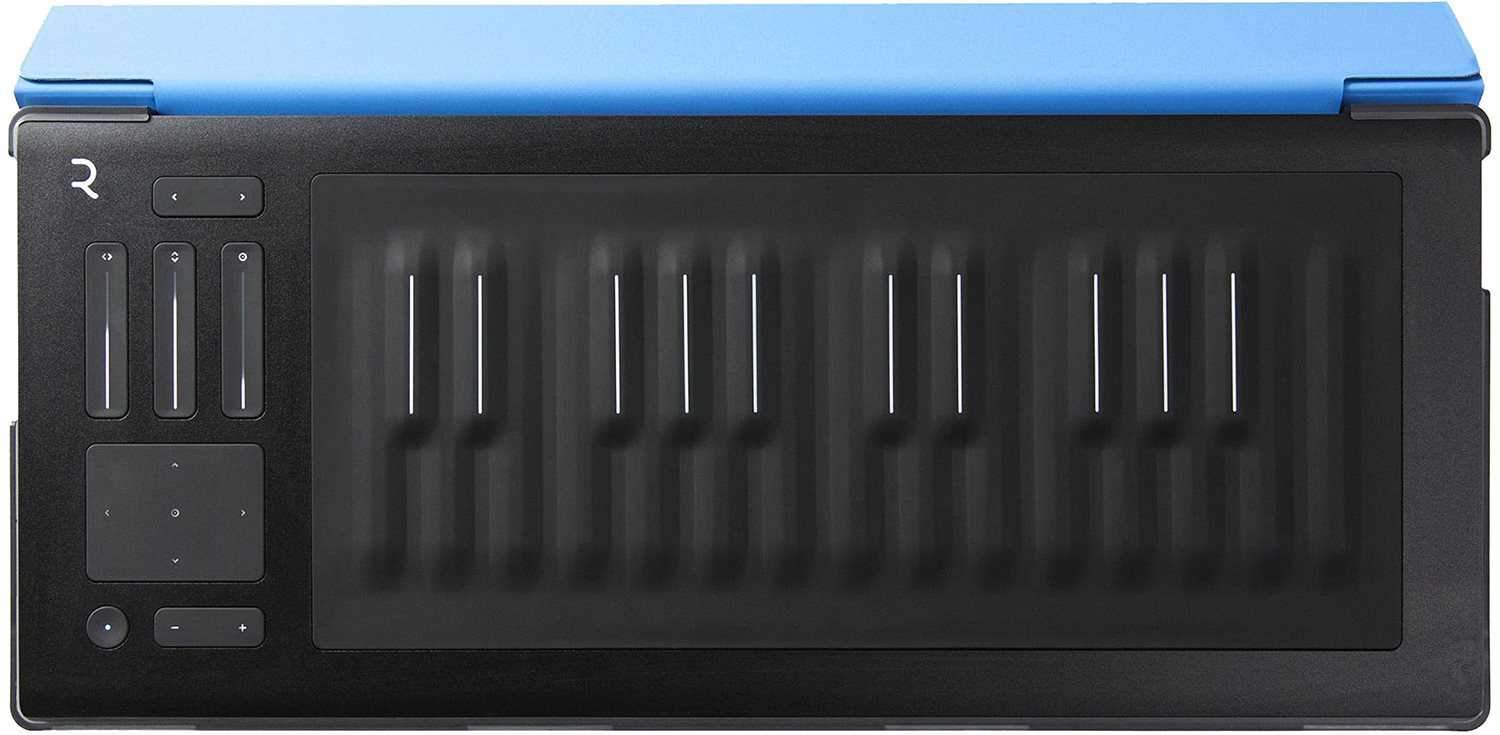 ROLI Seaboard Rise 25 Flip Case - Sky Blue - PSSL ProSound and Stage Lighting