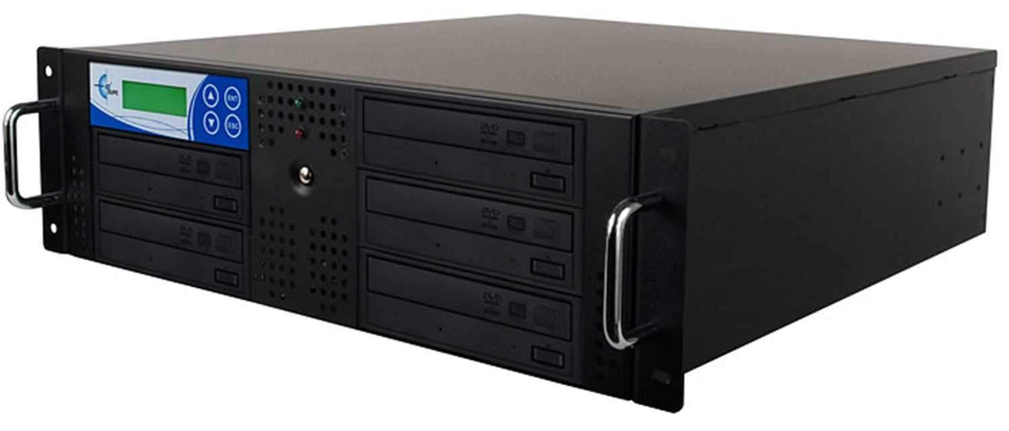 Ez-Dupe RK5TDVDSAMB 5 Target Rackmount Duplicator - PSSL ProSound and Stage Lighting