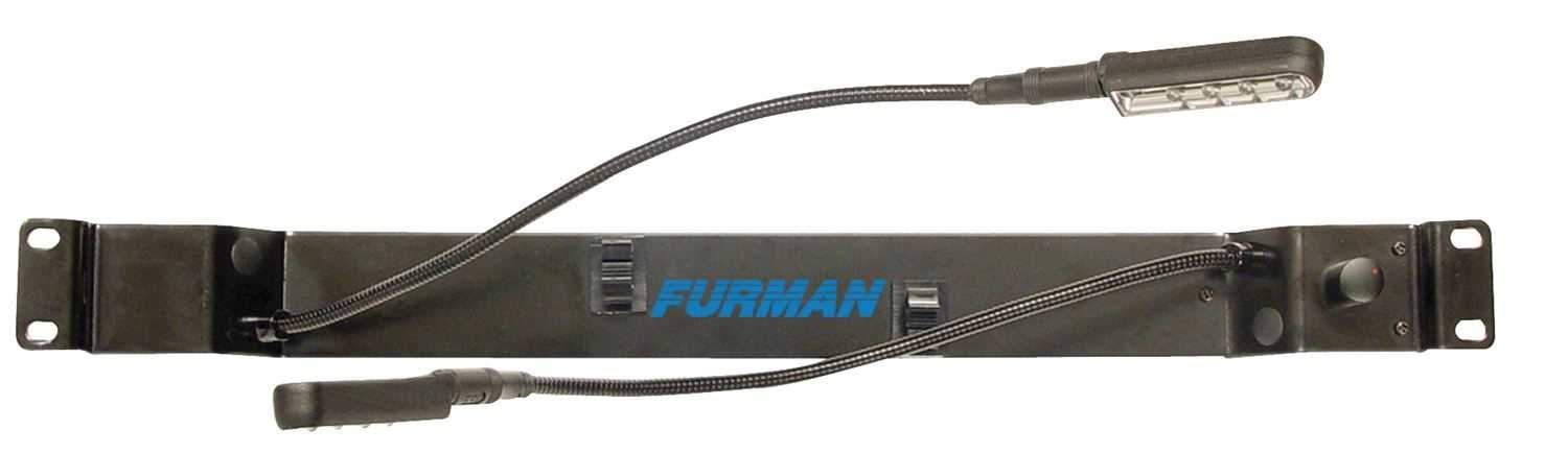 Furman RL-LED19-Inch Rackmount LED Rack Light with Dual LED's