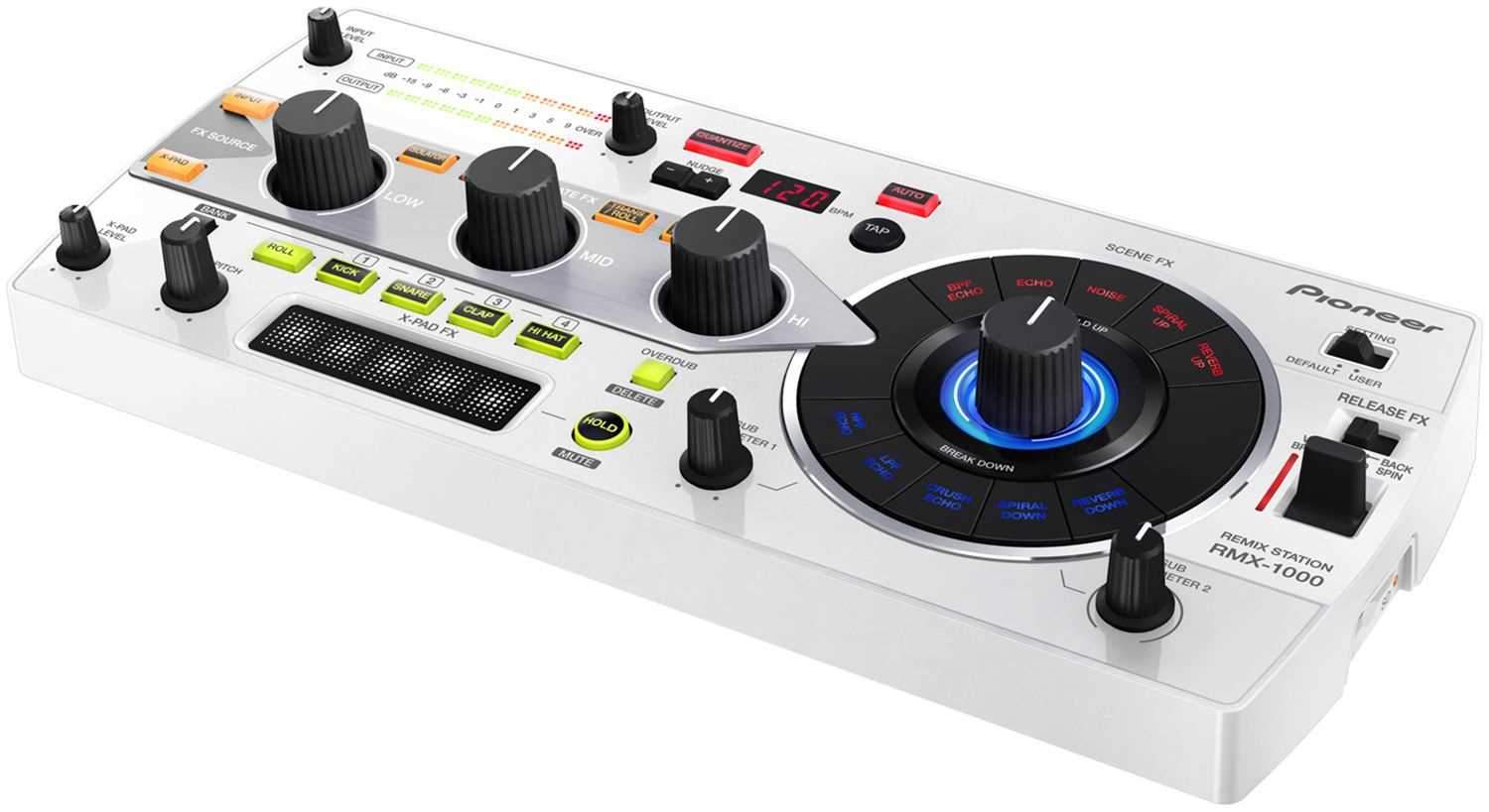 Pioneer DJ RMX-1000-W White DJ Remix Station and FX