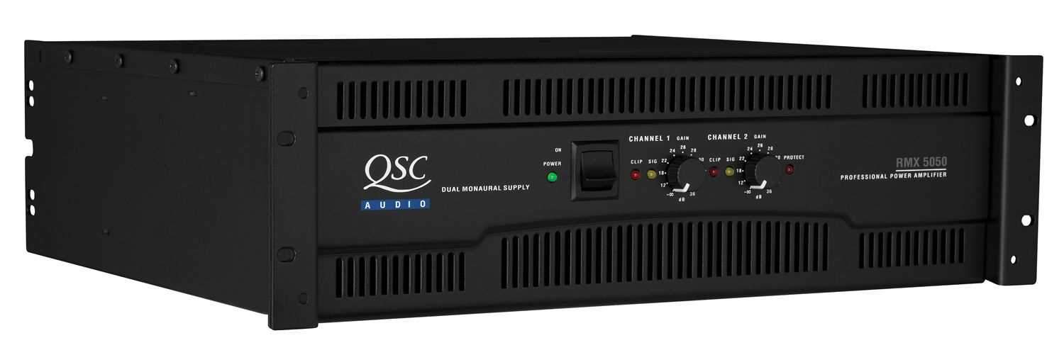 QSC RMX5050 Power Amplifier - 20 Amp - PSSL ProSound and Stage Lighting