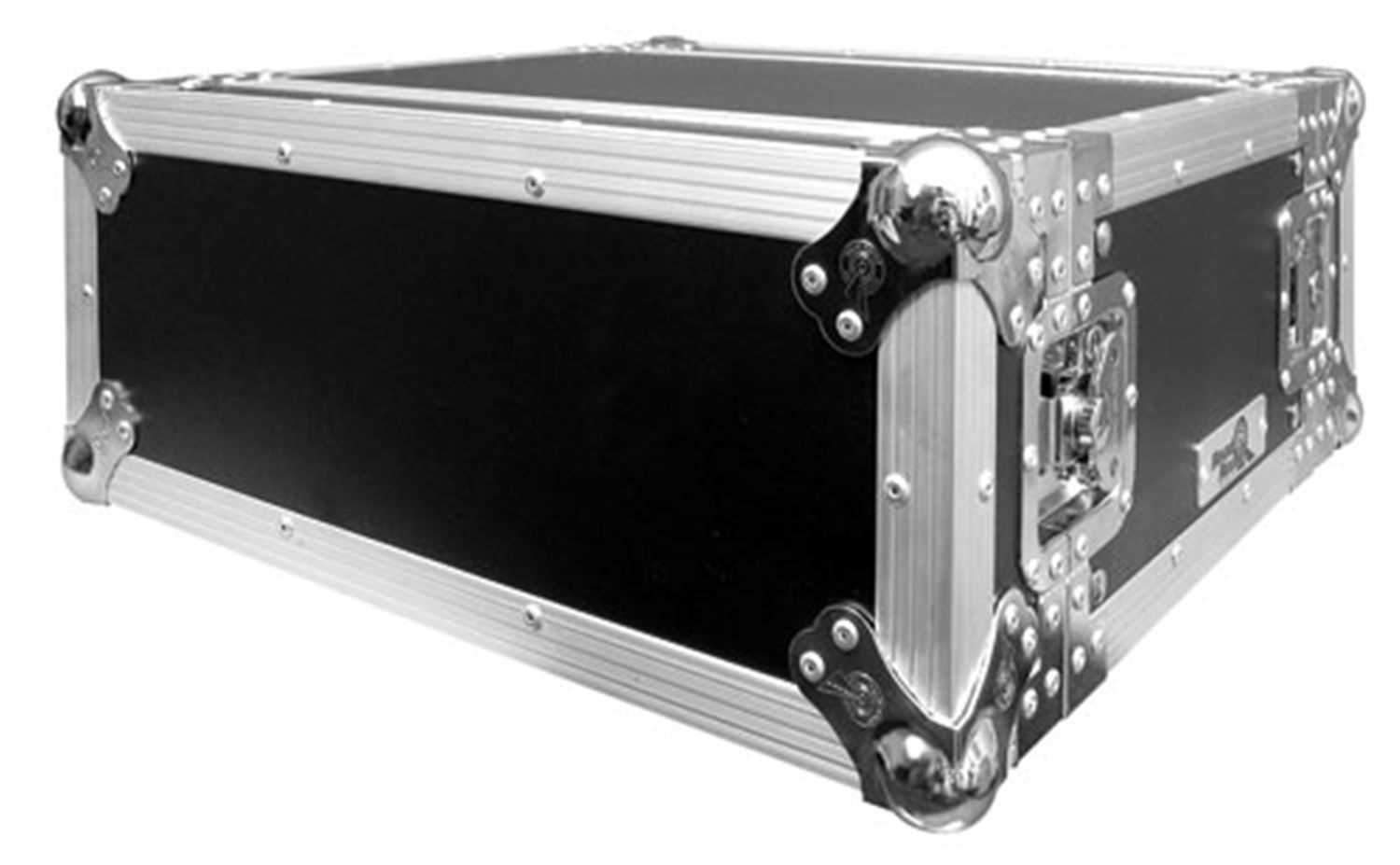 Road Ready RR4UEDHW 4 Space Deluxe Rack Case - PSSL ProSound and Stage Lighting