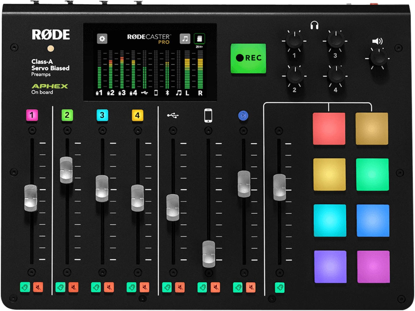 Rode RCP Rødecaster Pro Integrated Podcast Production Console - PSSL ProSound and Stage Lighting