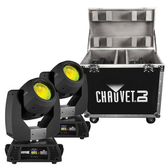Chauvet Rogue R1 Beam 2 Pack with Flight Case - PSSL ProSound and Stage Lighting