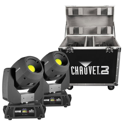 Chauvet Rogue R1 LED Spot 2 Pack with Flight Case - PSSL ProSound and Stage Lighting