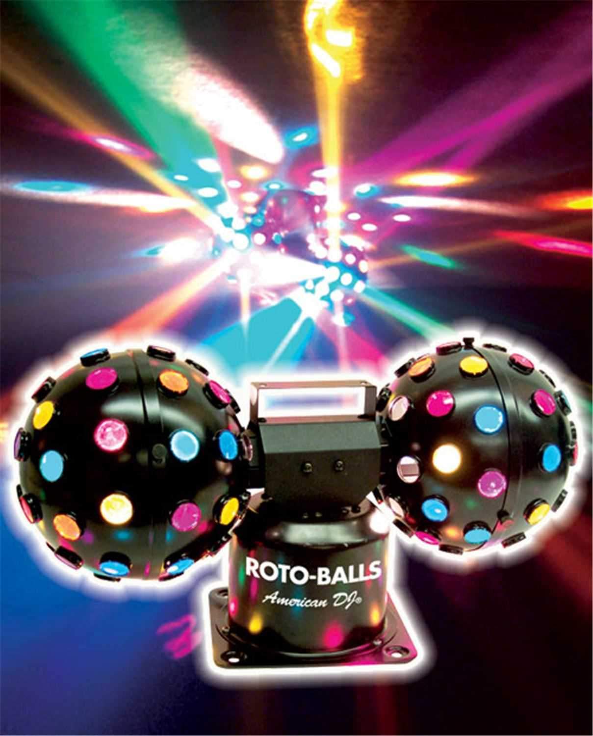 American DJ ROTOBALLS-VSMKII Centerpiece (LL-200) - PSSL ProSound and Stage Lighting