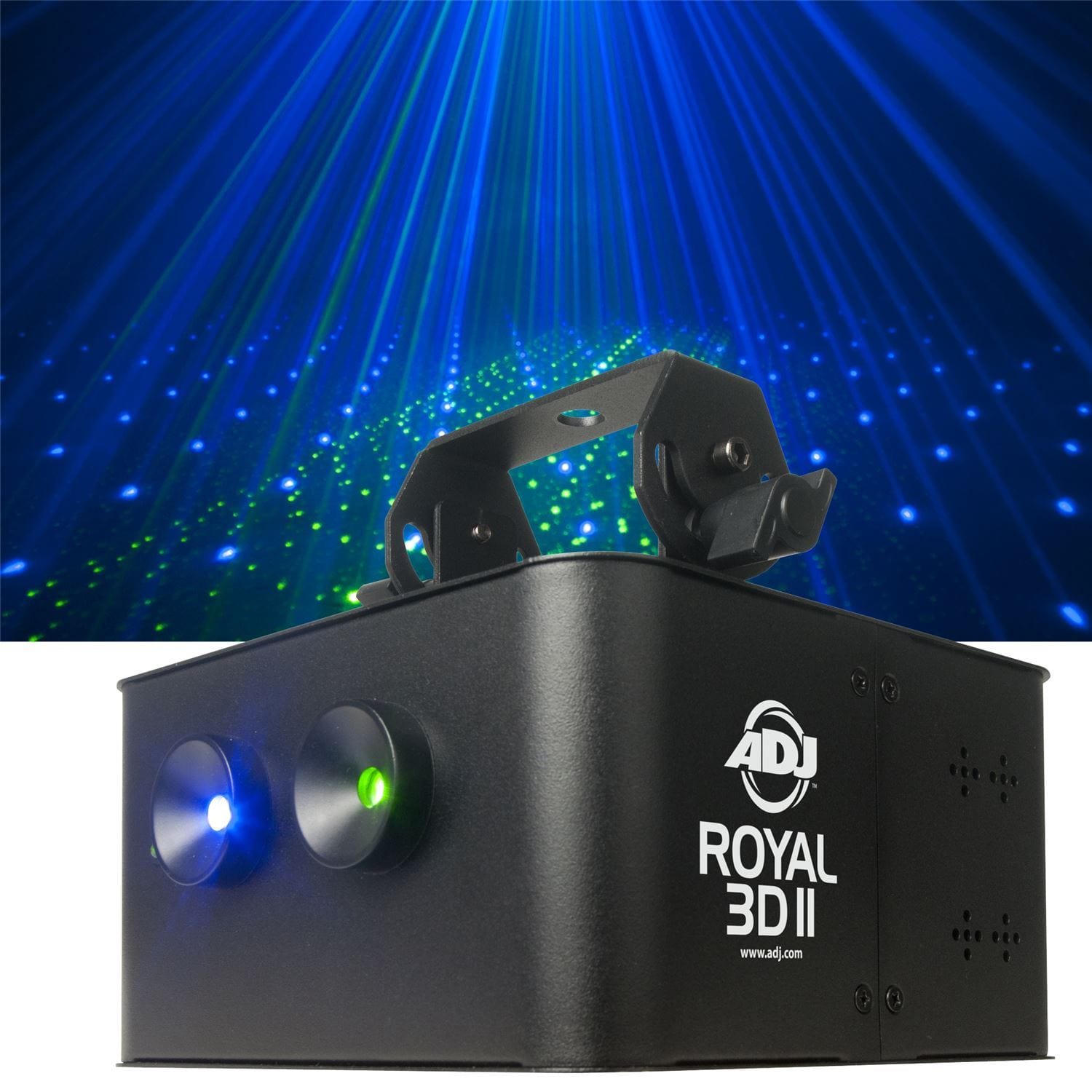 ADJ American DJ Royal 3D MKII Blue and Green Laser - PSSL ProSound and Stage Lighting