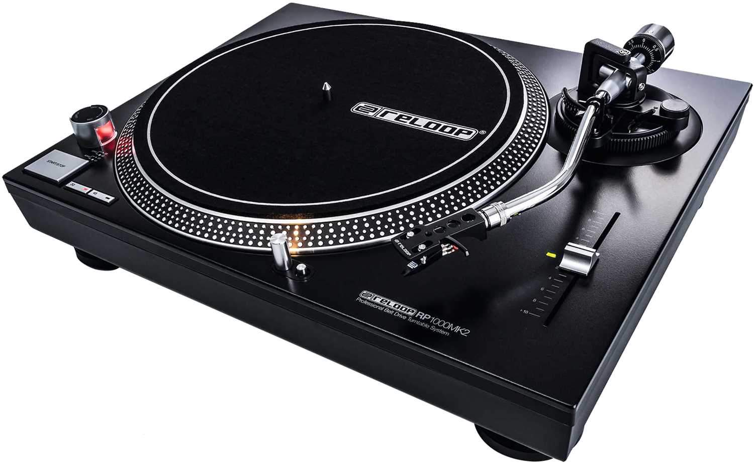 Reloop RP-1000 MK2 Belt Drive Turntable - PSSL ProSound and Stage Lighting