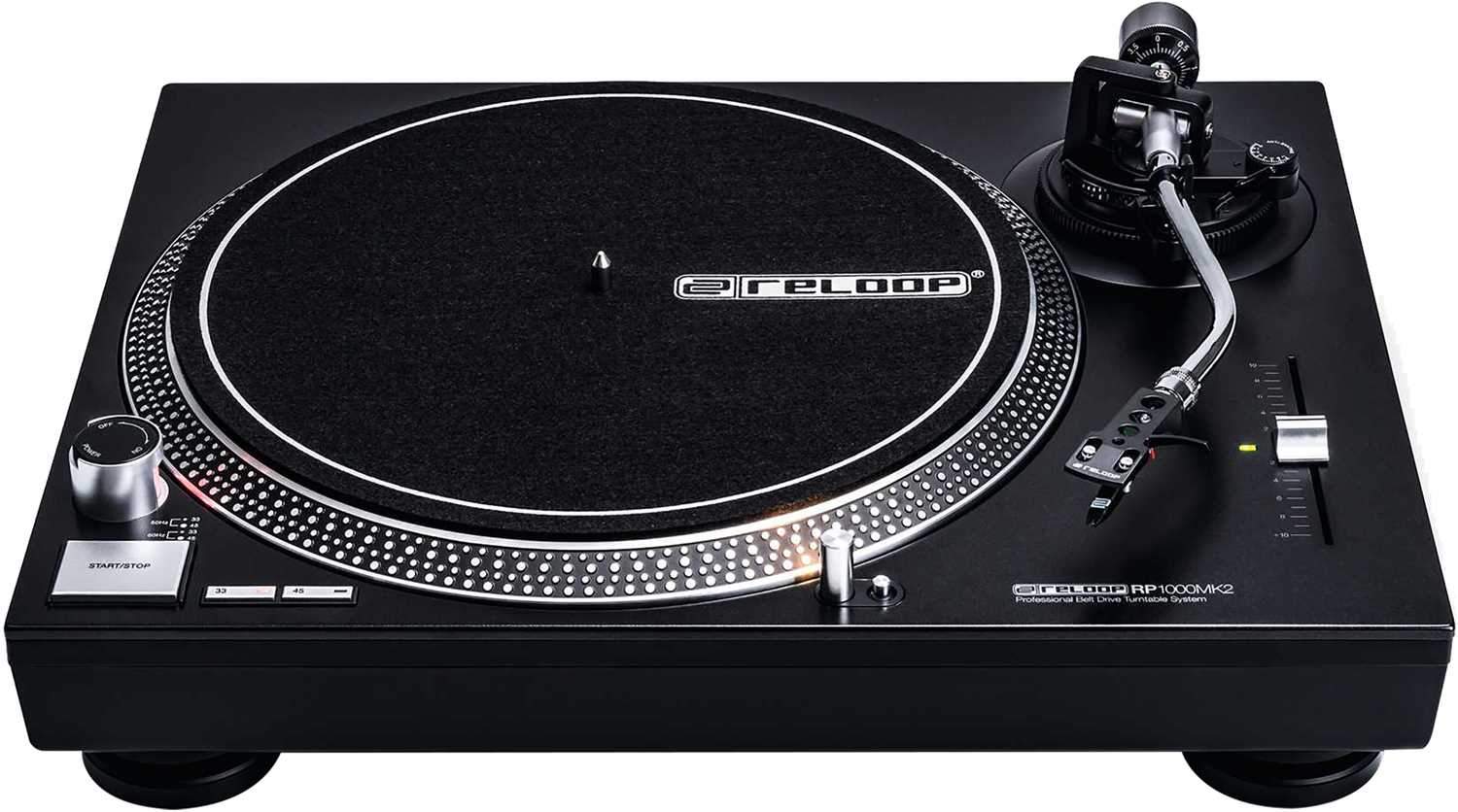 Reloop RP-1000 MK2 Belt Drive Turntable - PSSL ProSound and Stage Lighting