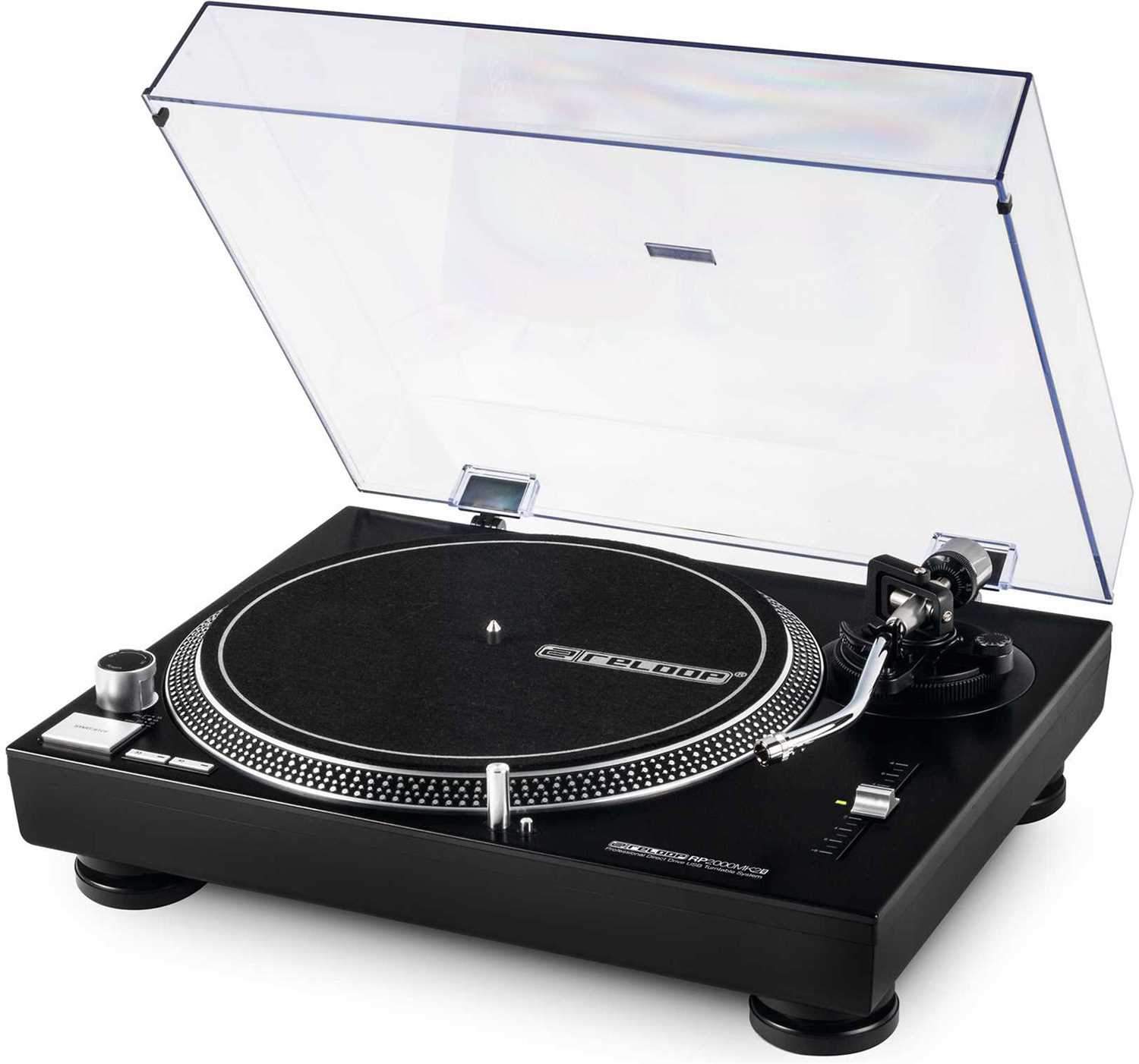 Reloop RP-2000 USB MK2 Direct Drive DJ Turntable - PSSL ProSound and Stage Lighting