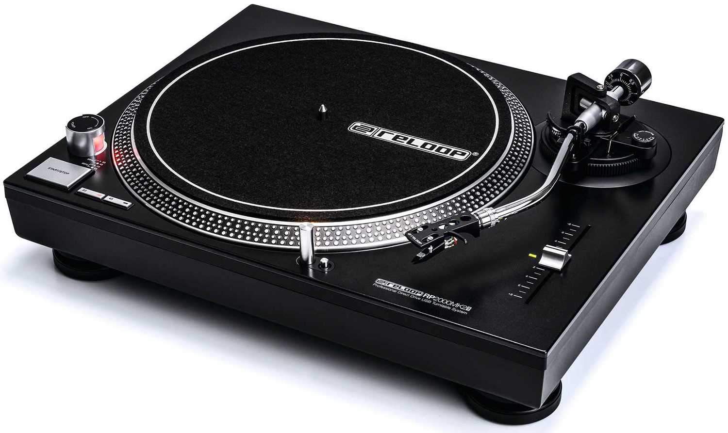 Reloop RP-2000 USB MK2 Direct Drive DJ Turntable - PSSL ProSound and Stage Lighting