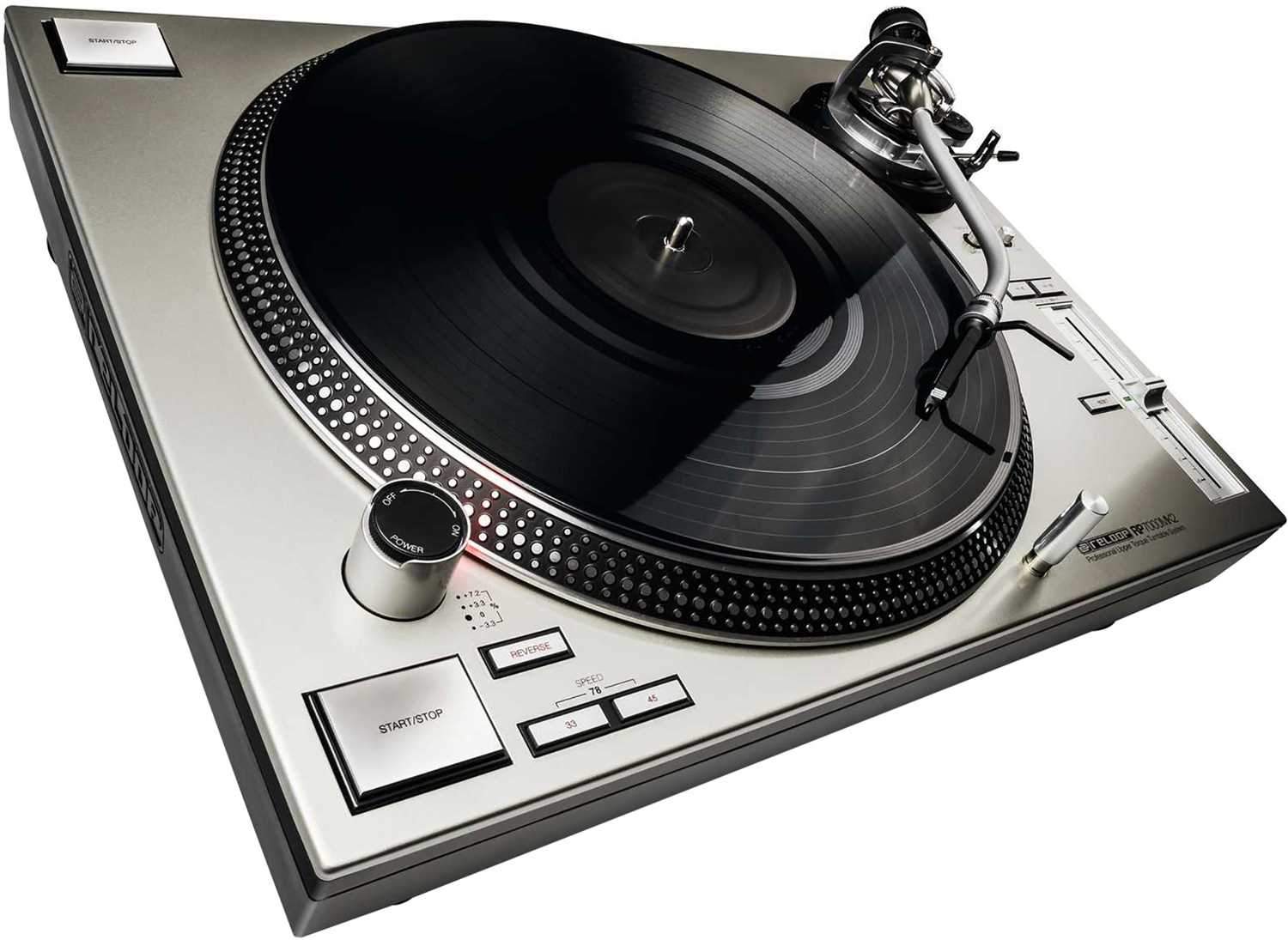 Reloop RP-7000-MK2 Direct Drive Turntable Silver - PSSL ProSound and Stage Lighting