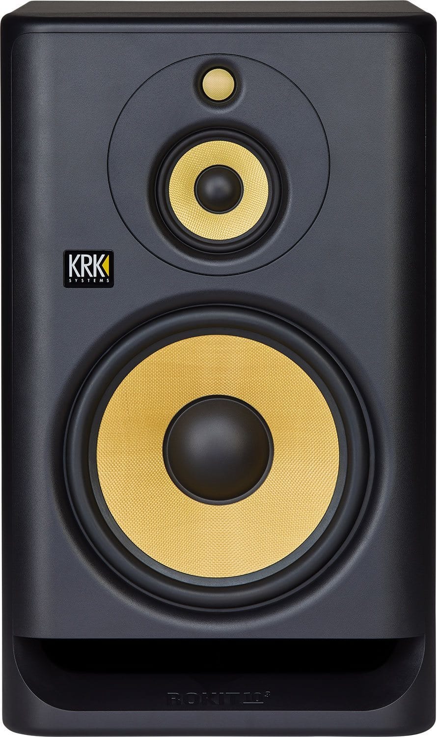 KRK RP103 G4 ROKIT 10-Inch 3-Way Powered Studio Monitor - PSSL ProSound and Stage Lighting