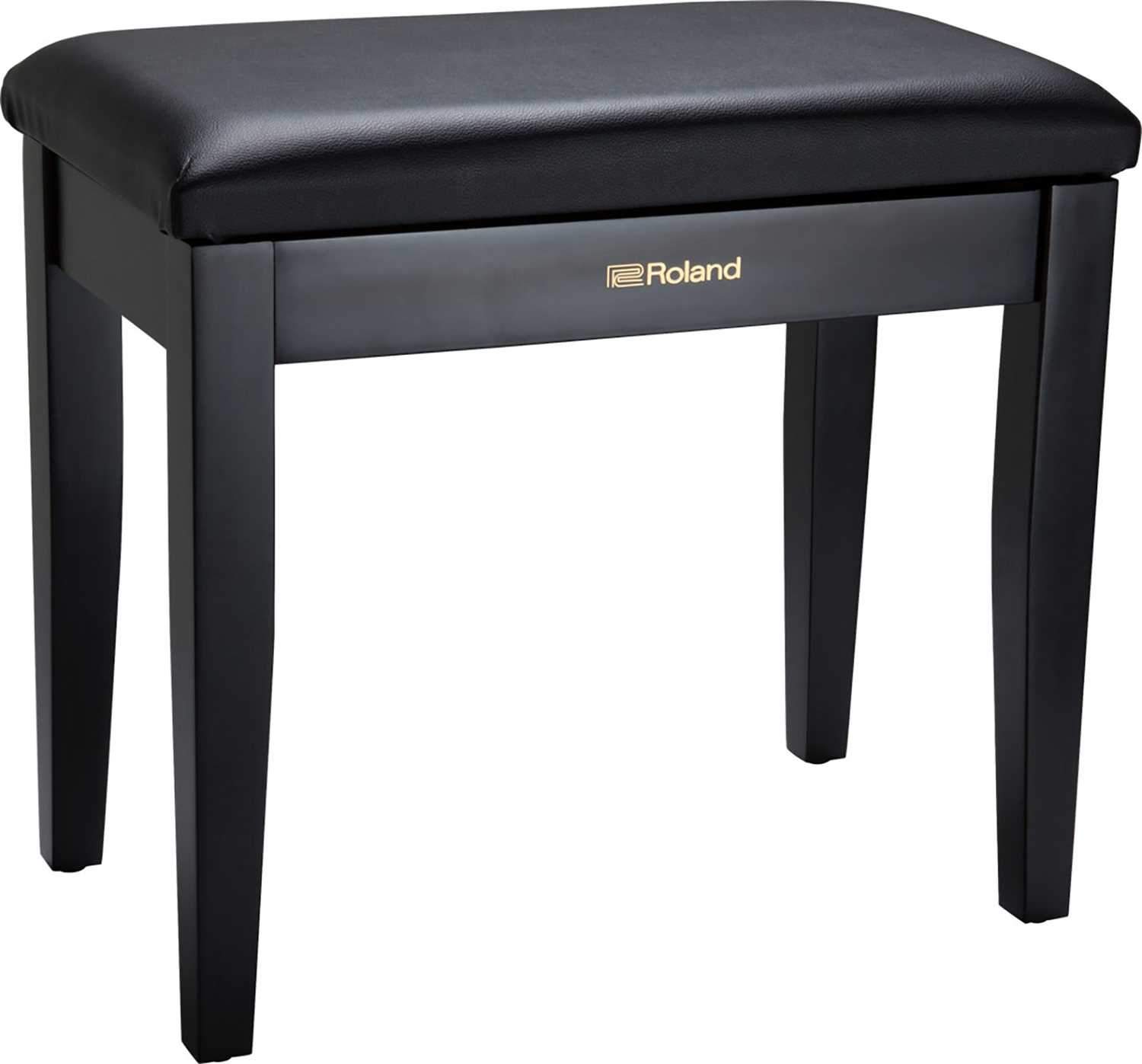 Roland RPB-100BK Piano Bench Satin Black Vinyl - PSSL ProSound and Stage Lighting