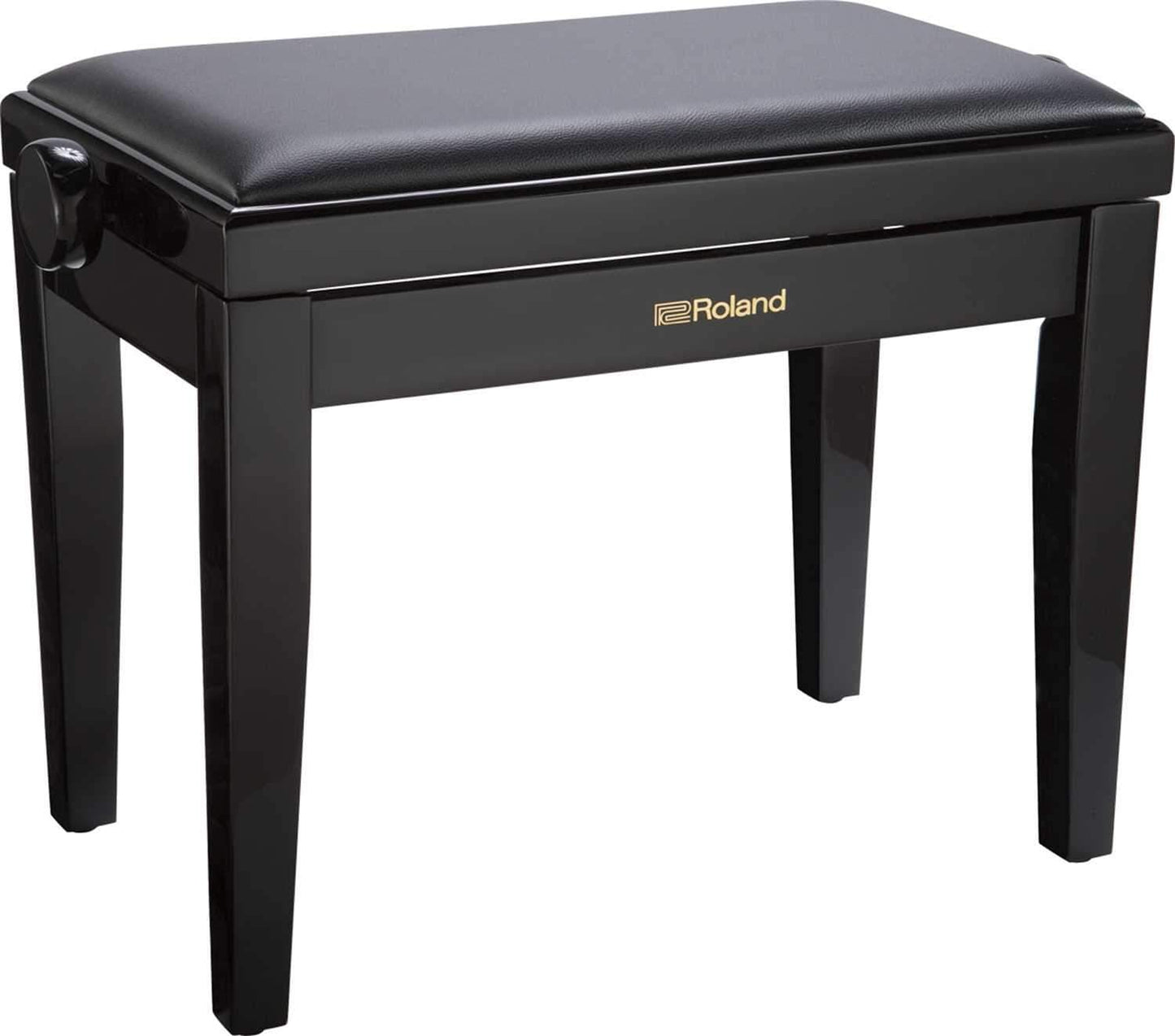 Roland RPB-200PE Piano Bench Ebony Vinyl Seat - PSSL ProSound and Stage Lighting