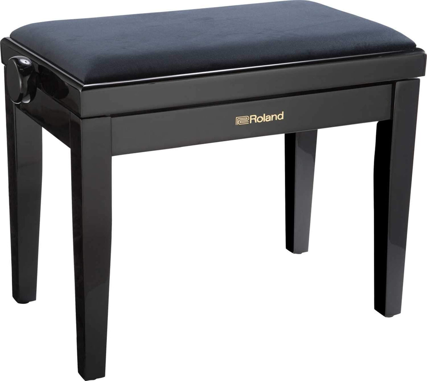 Roland RPB-220PE Piano Bench Ebony Velours Seat - PSSL ProSound and Stage Lighting