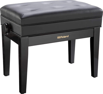 Roland RPB-400PE Polished Ebony Vinyl Piano Bench - PSSL ProSound and Stage Lighting