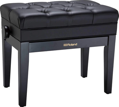 Roland RPB-500BK Piano Bench Satin Black - PSSL ProSound and Stage Lighting