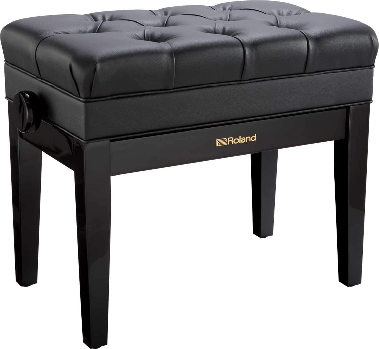 Roland RPB-500PE Piano Bench Polished Ebony - PSSL ProSound and Stage Lighting