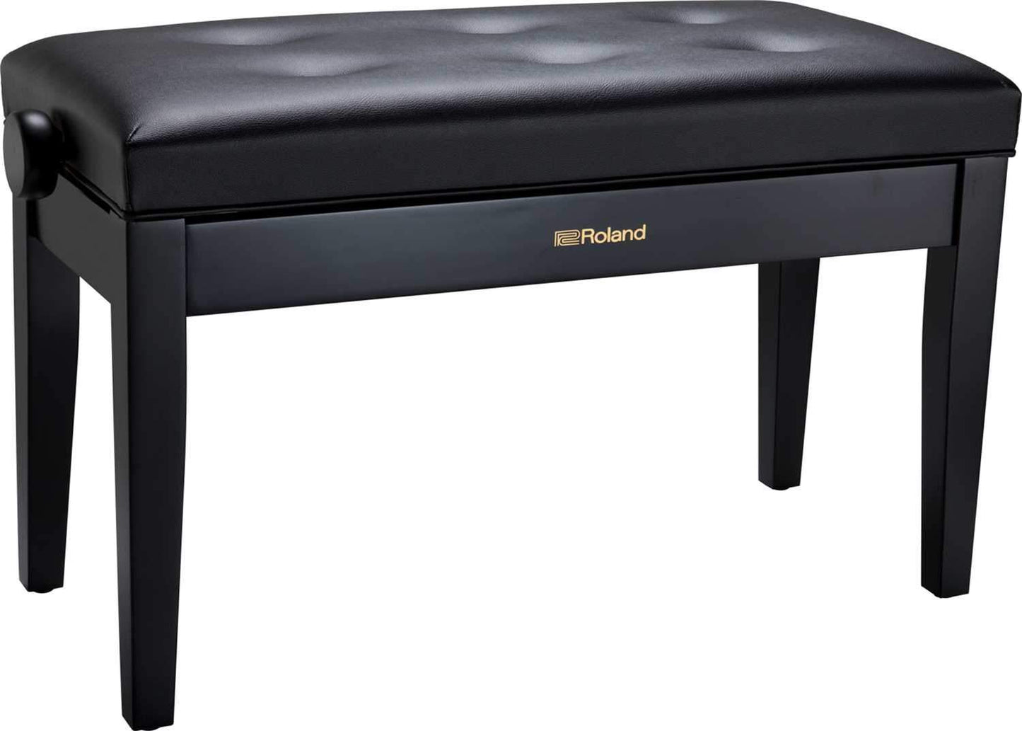 Roland RPB-D300BK Piano Bench Satin Black Vinyl - PSSL ProSound and Stage Lighting