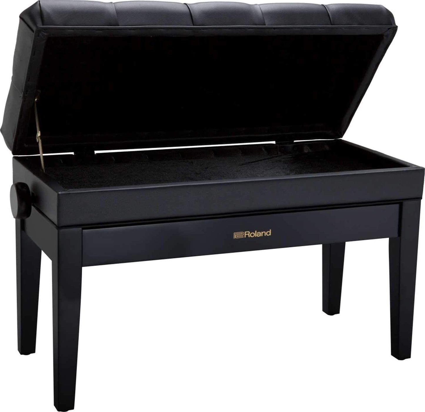 Roland RPB-D500BK Piano Bench Satin Black - PSSL ProSound and Stage Lighting