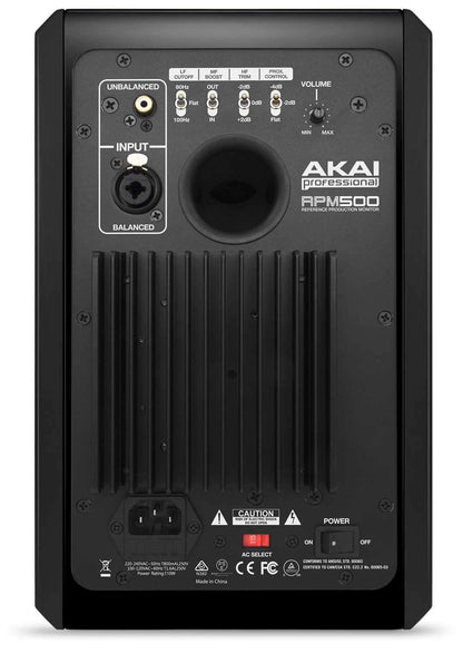 Akai RPM500 5" Recording Studio Monitor (Each) - PSSL ProSound and Stage Lighting