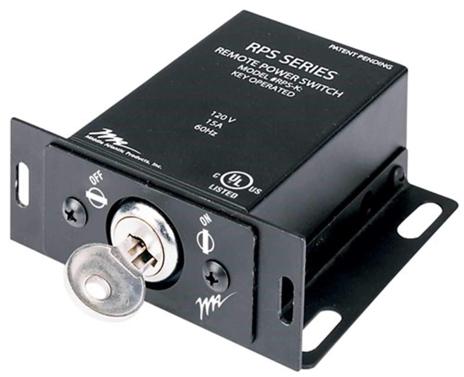 Mid Atlantic RPSK Decora On/Off Switch (Keylock) - PSSL ProSound and Stage Lighting