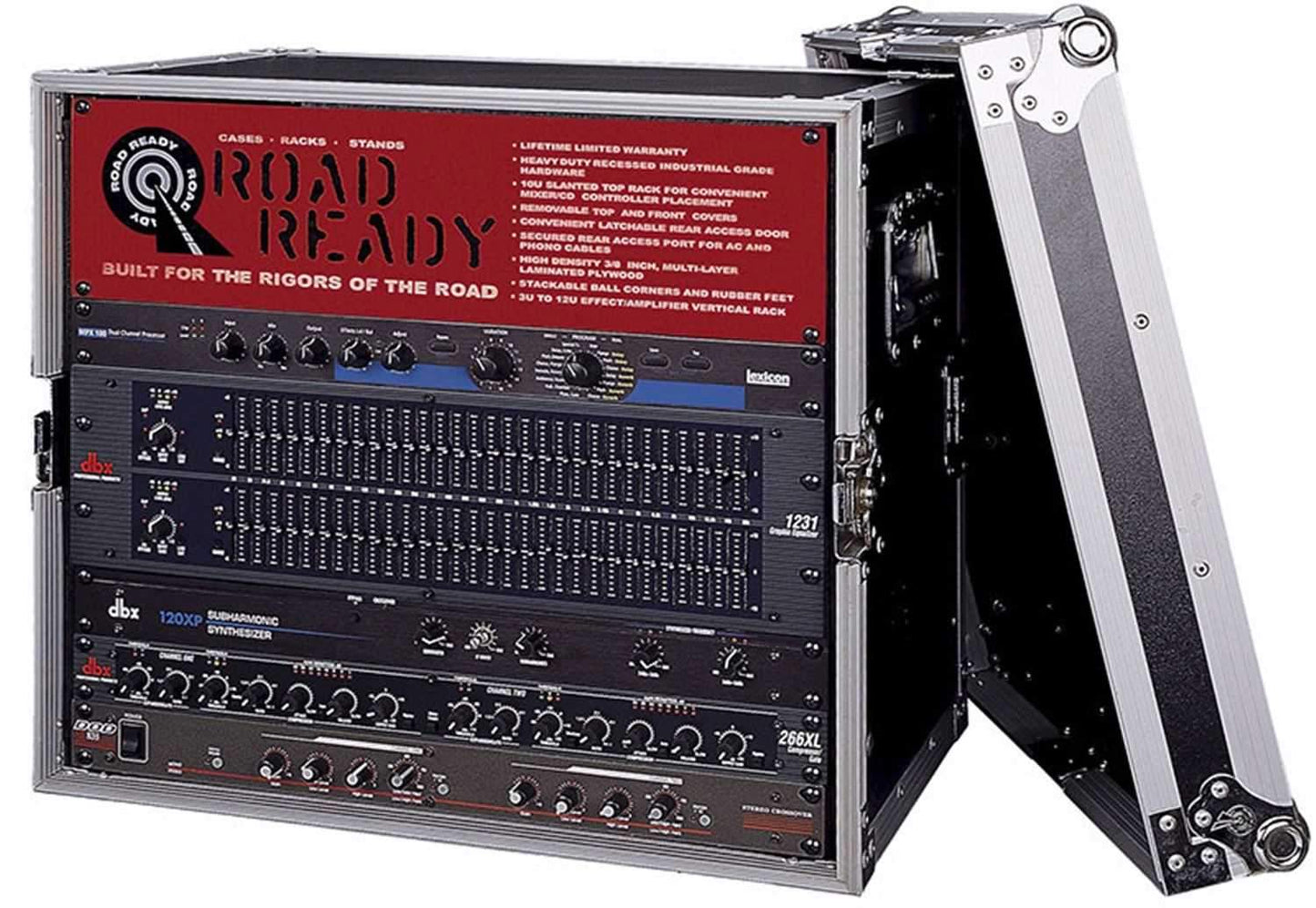 Road Ready Deluxe 10 Space Rack 14 In Deep - PSSL ProSound and Stage Lighting