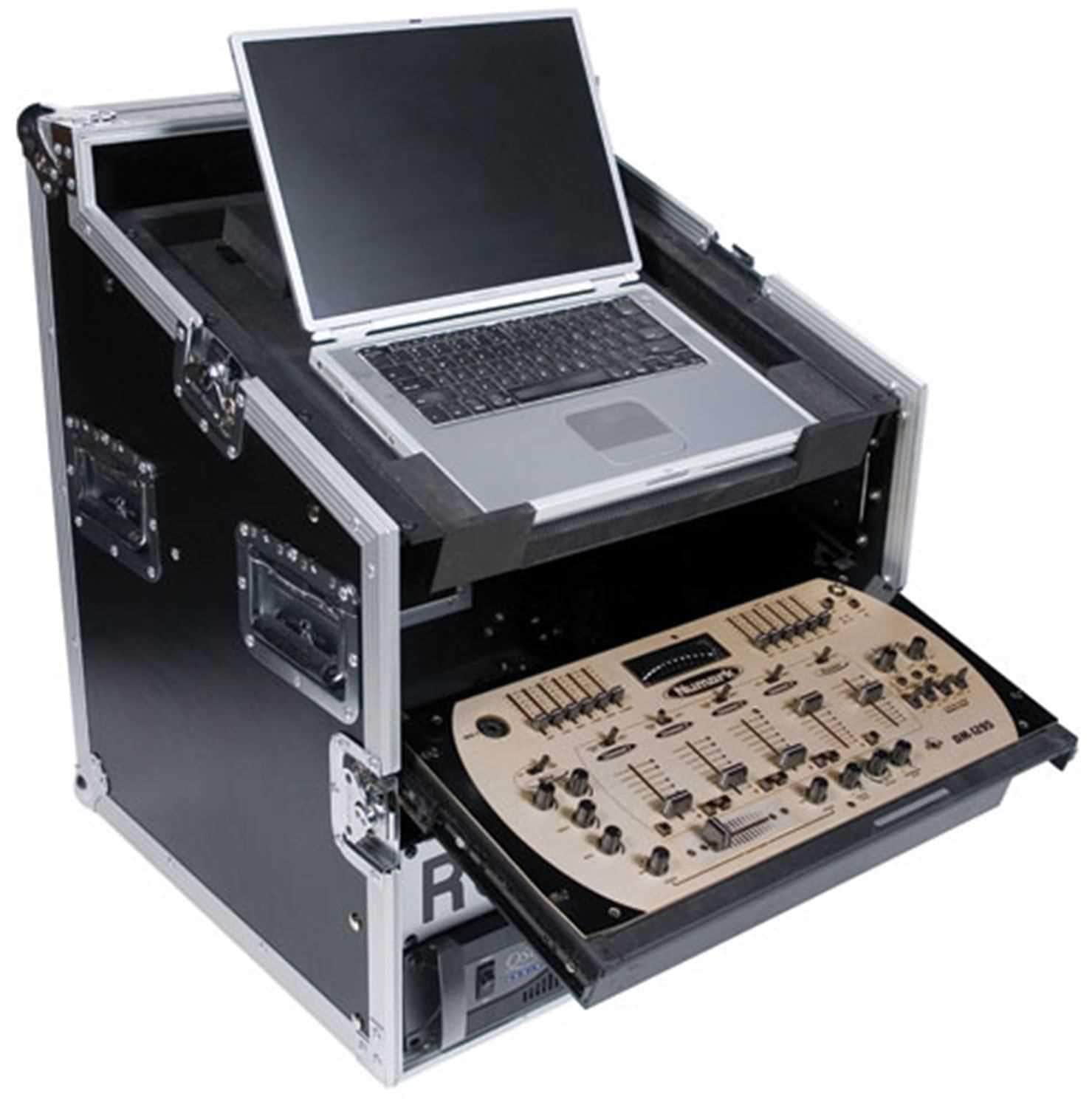 Road Ready RRLTWS4 Laptop And 4U Slant Rack Combo - PSSL ProSound and Stage Lighting