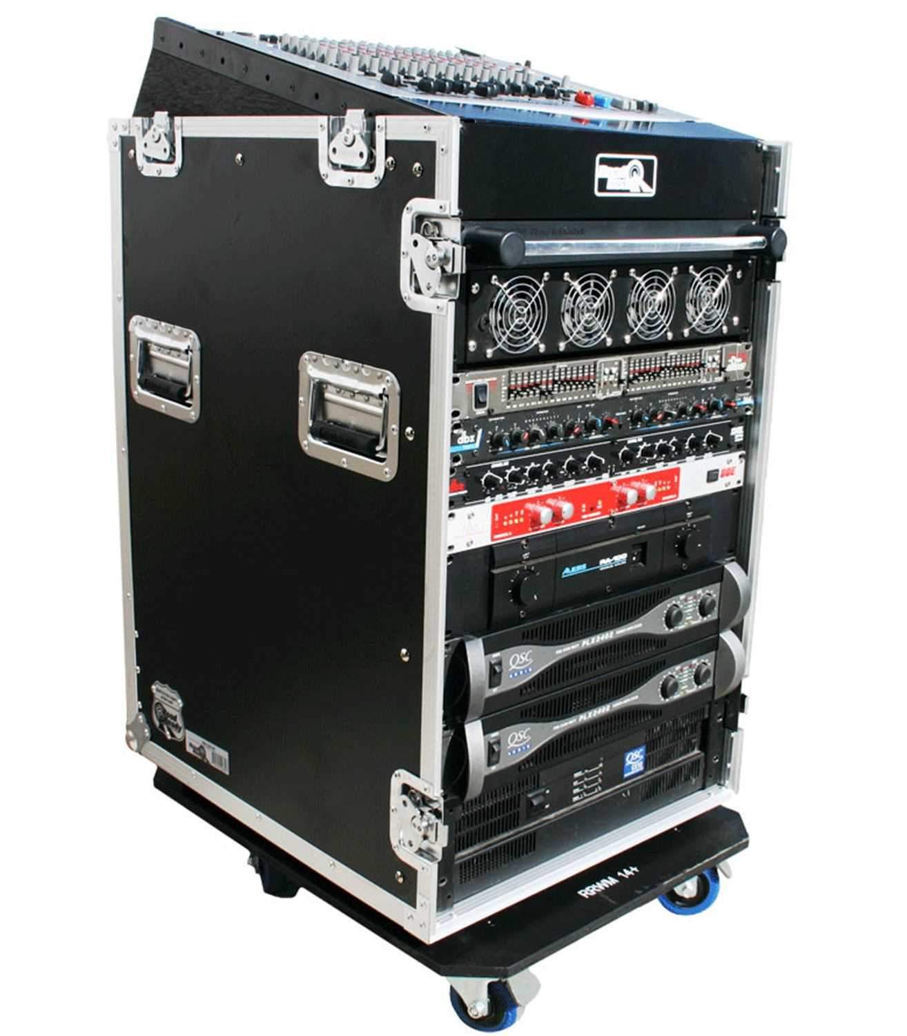 Road Ready RR12M16UC12 Space 16 Vertical Rack - PSSL ProSound and Stage Lighting