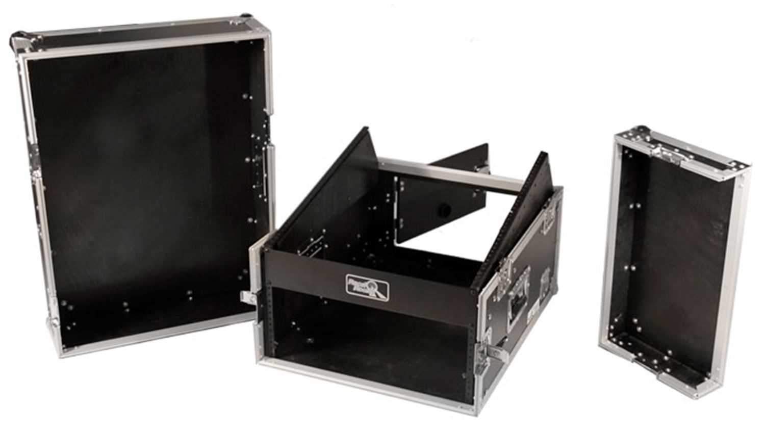 Road Ready RR12M4U 12 Space 4 Vertical Slant Rack - PSSL ProSound and Stage Lighting