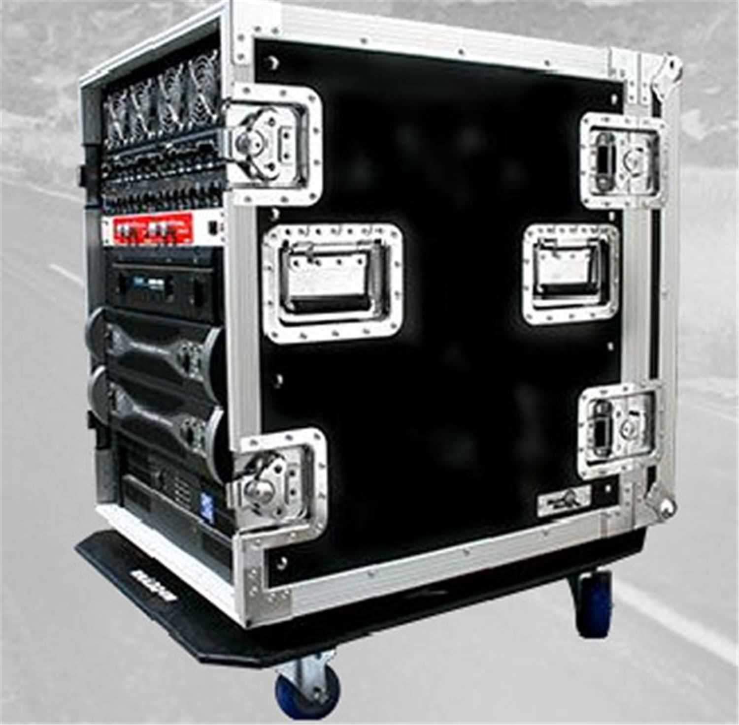 Road Ready Deluxe Rack 14U/24In Deep with Castors - PSSL ProSound and Stage Lighting