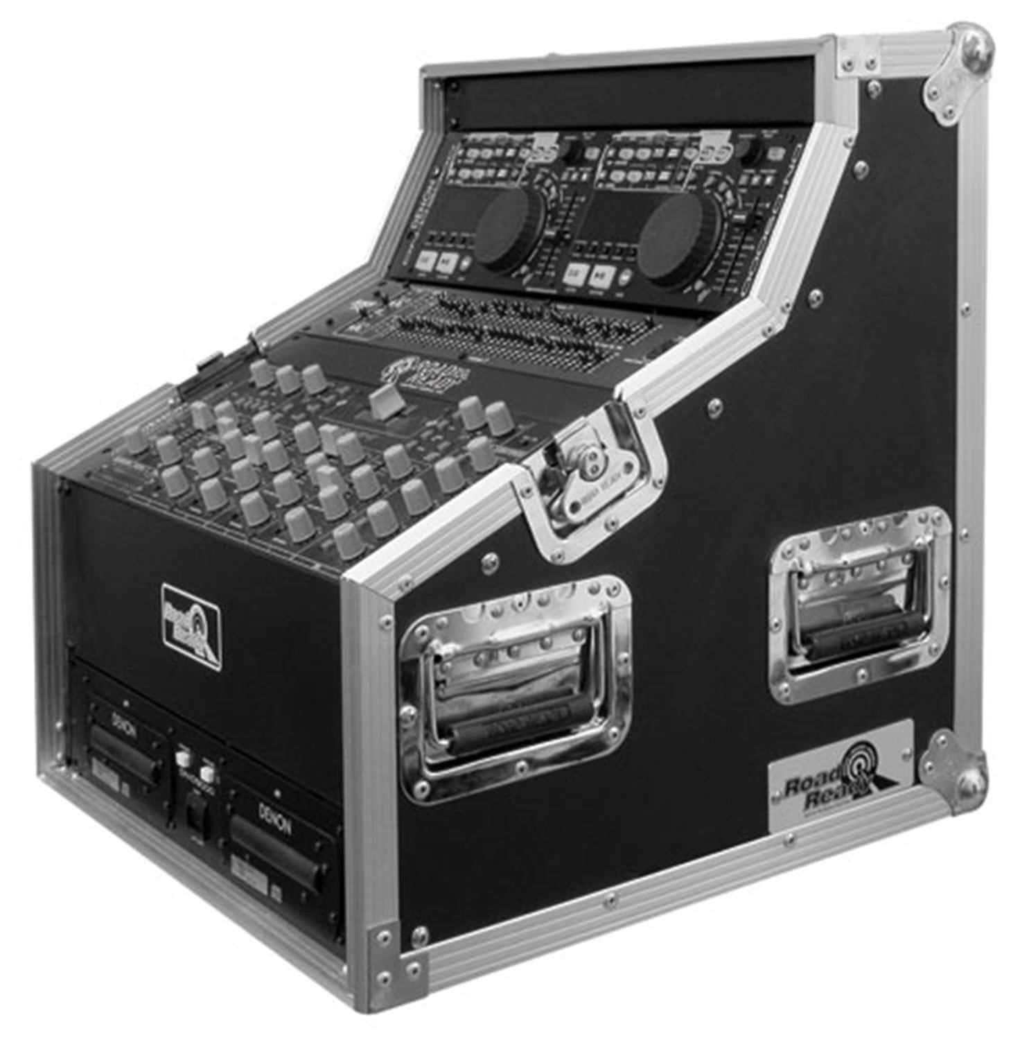 Road Ready RRDJWS2 DJ Workstation Case - 2 Space - PSSL ProSound and Stage Lighting