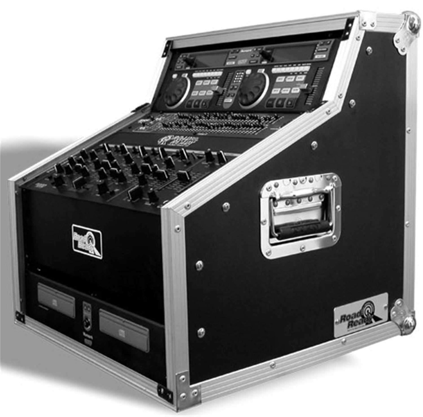 Road Ready RRDJWS2V DJ Workstation With Soft Cover - PSSL ProSound and Stage Lighting