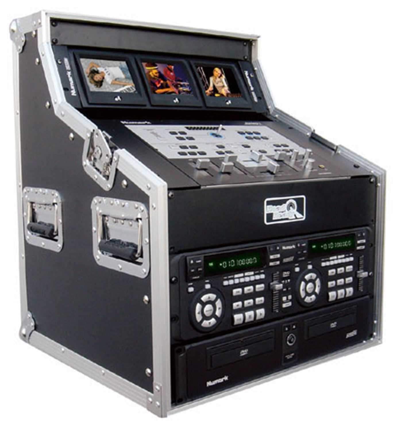 Road Ready RRDJWS4 DJ Workstation 4 - Space - PSSL ProSound and Stage Lighting