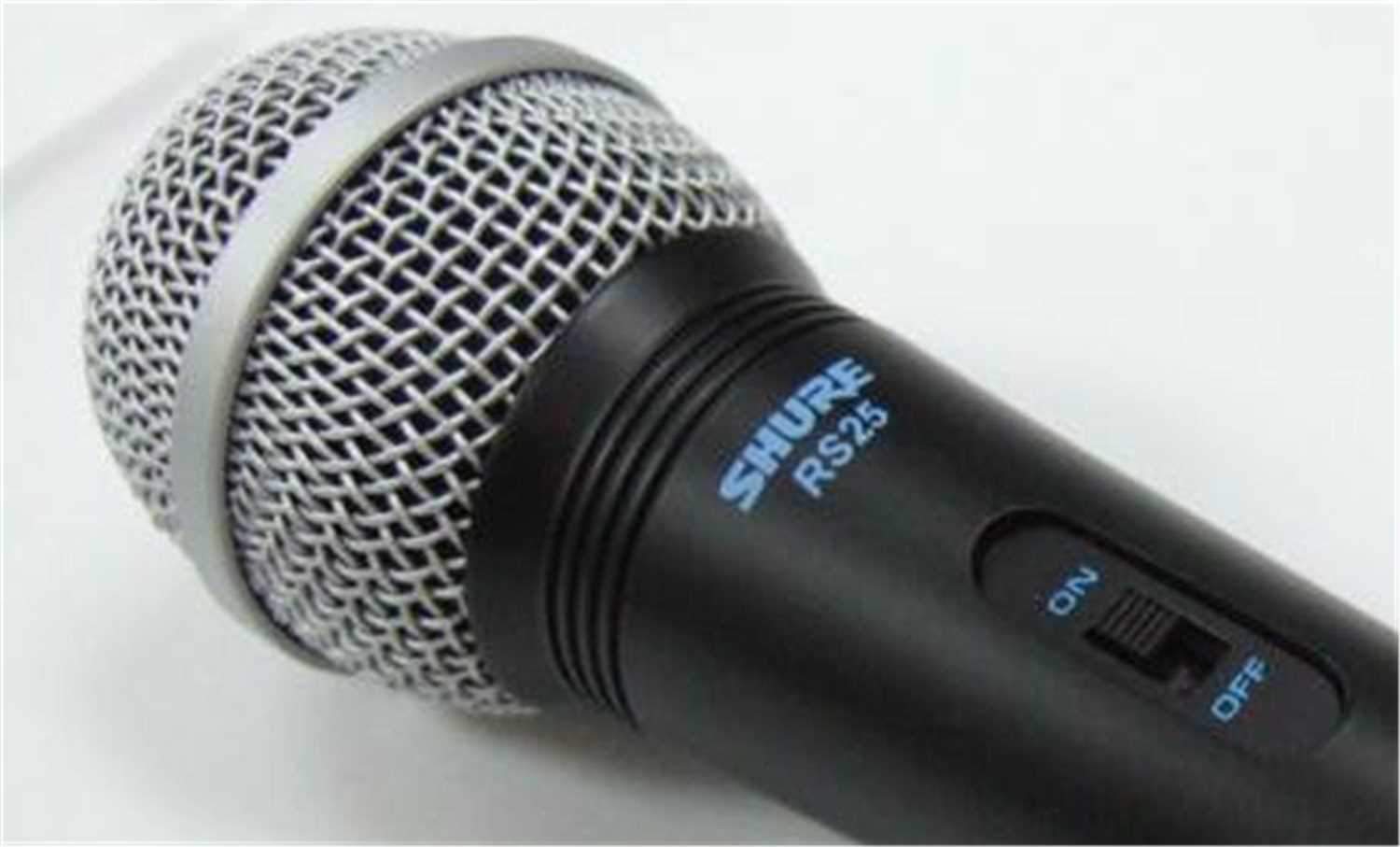 Shure RS25 Dynamic Handheld Microphone with 15Ft Cbl - PSSL ProSound and Stage Lighting