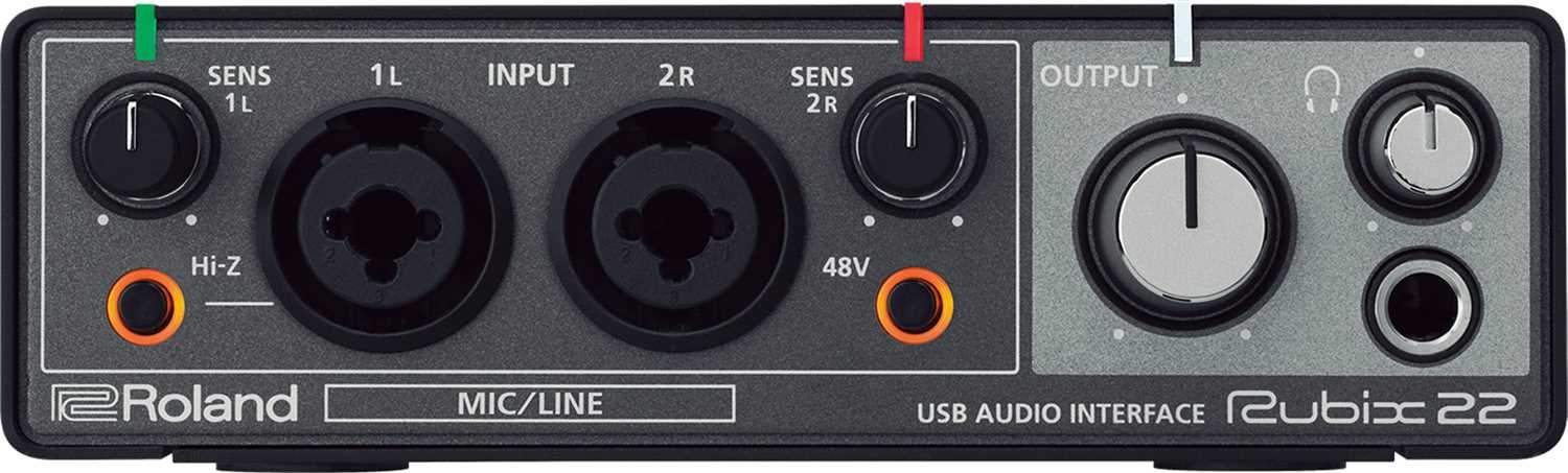 Roland RUBIX22 USB Audio Interface - PSSL ProSound and Stage Lighting