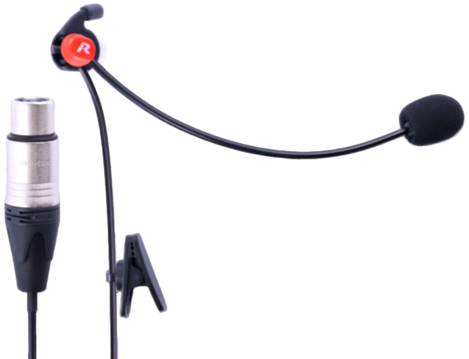 Riedel Lighweight Single-ear (Left) Intercom Headset to Female XLR4 ...