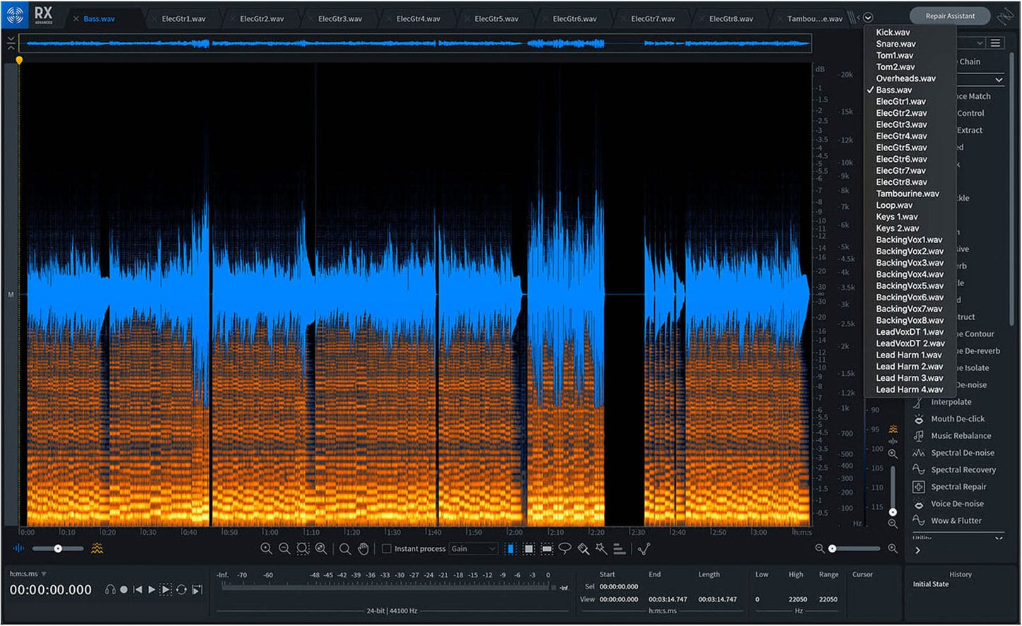 iZotope RX 8 Advanced- Professional Complete Audio Repair - PSSL ProSound and Stage Lighting