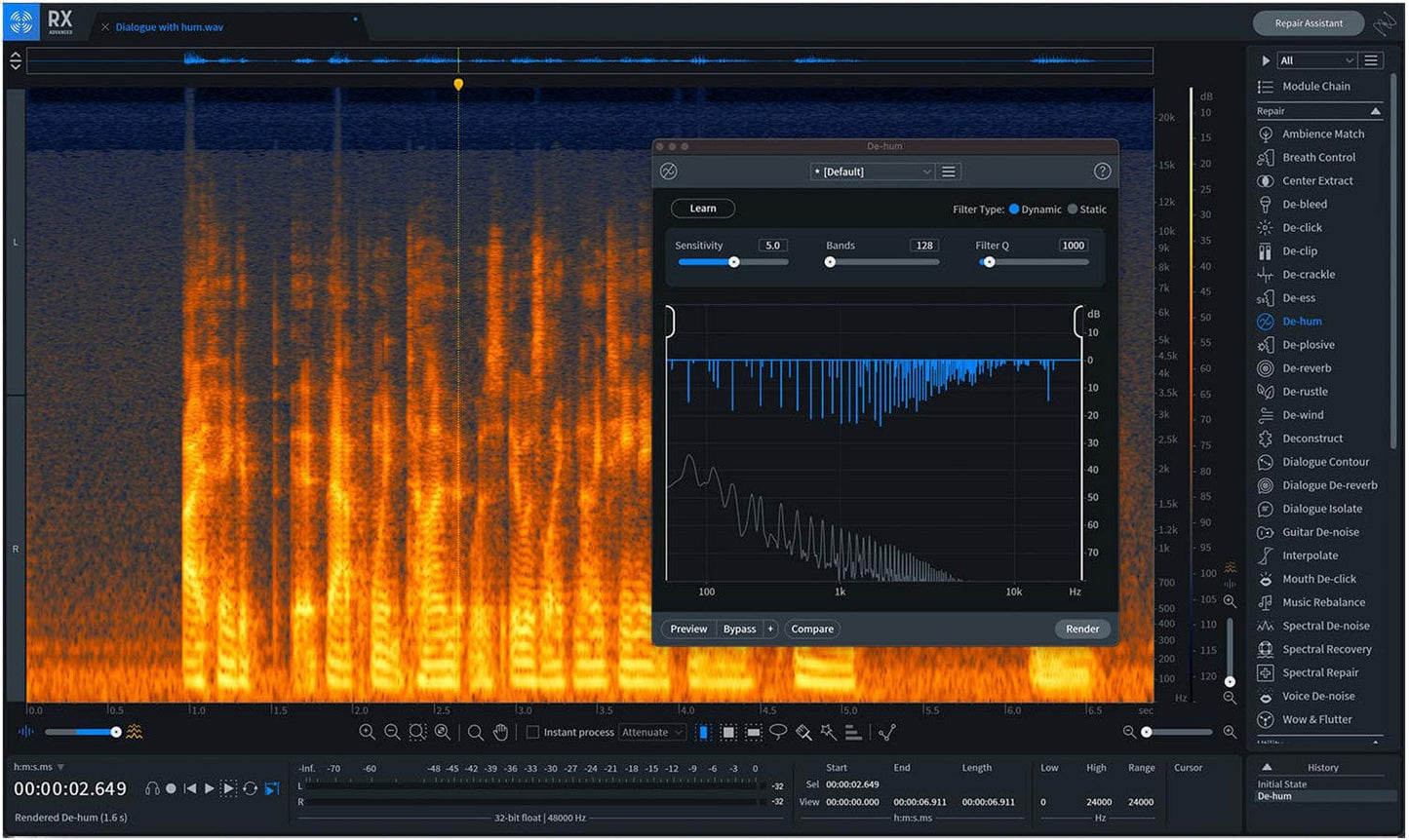 iZotope RX 9 Advanced- Professional Complete Audio Repair- Educational Version - PSSL ProSound and Stage Lighting