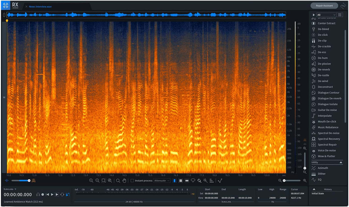 iZotope RX 9 Standard- Professional Complete Audio Repair- Educational Version - PSSL ProSound and Stage Lighting