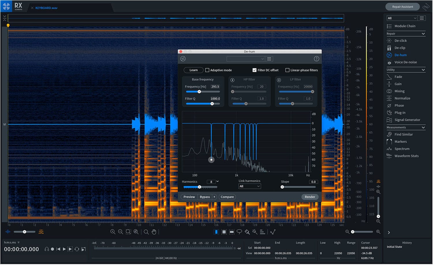 iZotope RX Elements v7 EDU Audio Basics for Small Home Studios - PSSL ProSound and Stage Lighting