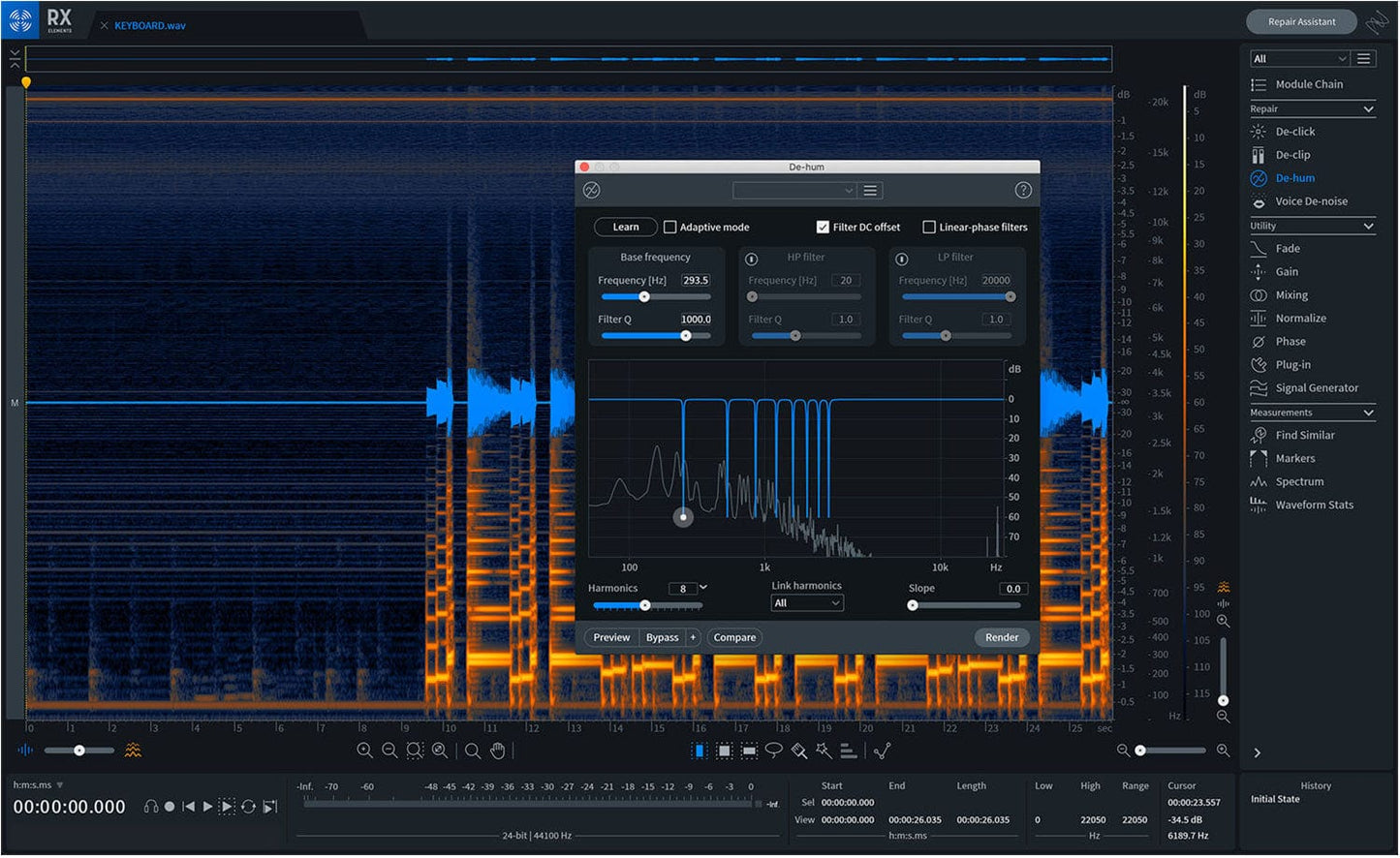 iZotope RX Elements (v8) Audio basics for small home studios - PSSL ProSound and Stage Lighting