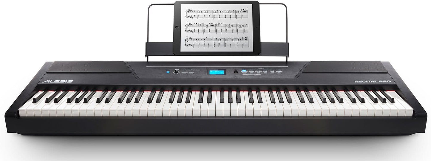 Alesis Recital Pro 88-Key Hammer-Action Digital Piano - PSSL ProSound and Stage Lighting