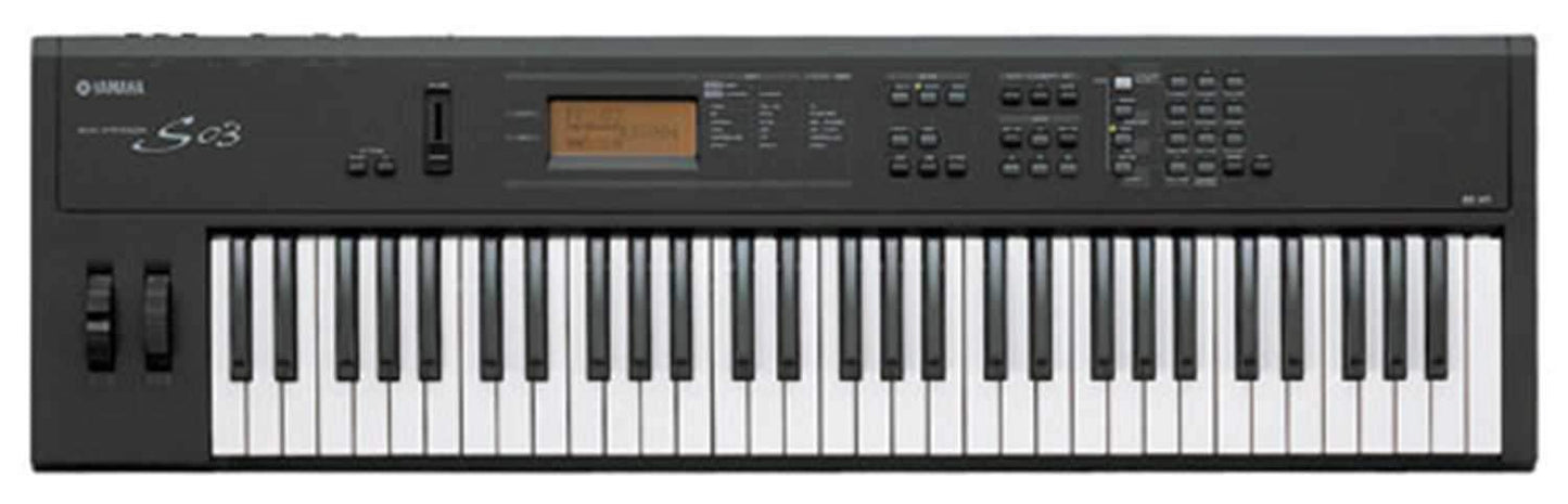 Yamaha S03 61-Key Synthesizer - PSSL ProSound and Stage Lighting