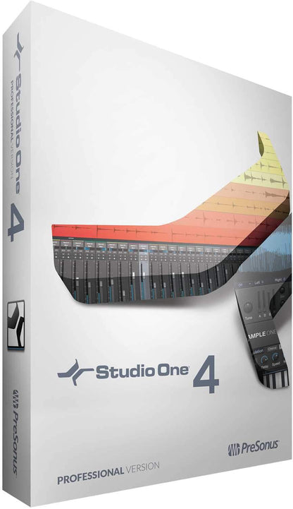 PreSonus Studio One Professional 4.0 Software (Boxed) - PSSL ProSound and Stage Lighting