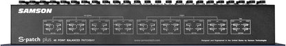 Samson SA-SPATCHPLUS 48 Point Patch Bay - PSSL ProSound and Stage Lighting