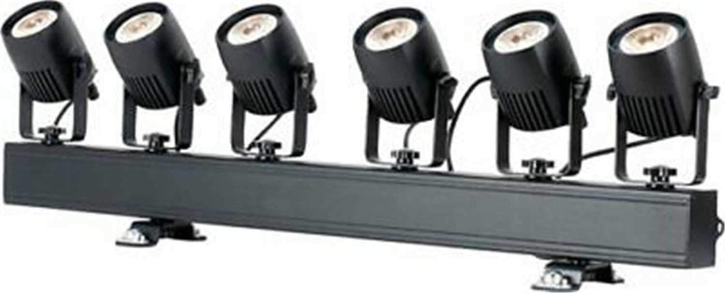 ADJ American DJ Saber Bar 6 15W Warm White LED Pinspot System - PSSL ProSound and Stage Lighting