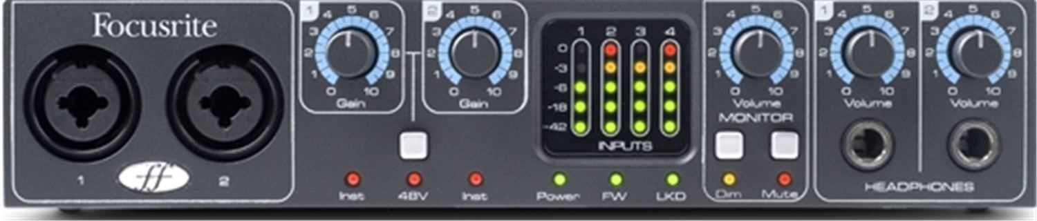 Focusrite SAFFIREPRO24DSP Firewire Audio Interface - PSSL ProSound and Stage Lighting